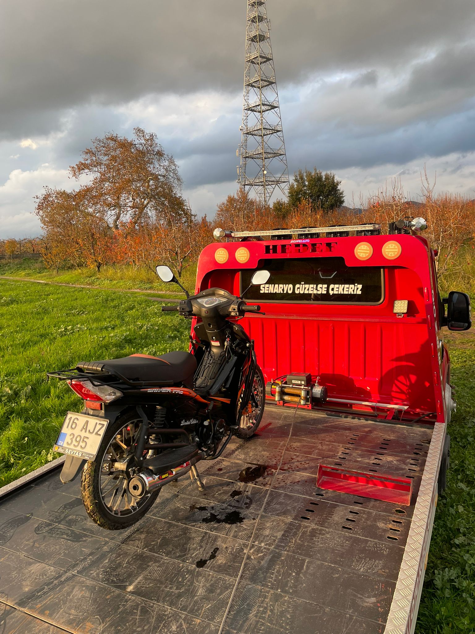 Motosiklet Taşıma Hizmeti